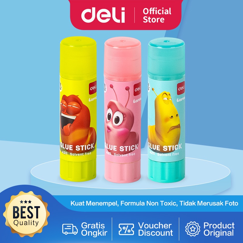 

Deli Larva Glue Stick / Lem Stik 8 g Daya Rekat Kuat dan Tidak Beracun EA211