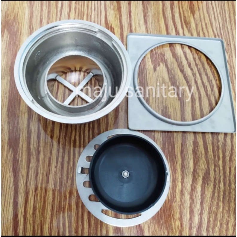 FLOOR DRAIN KAMAR MANDI MODEL TOTO/ floor drain kamar mandi model toto stainless tebal SARINGAN GOT KAMAR MANDI STAINLESS TEBAL ROOF DRAIN UKURAN 3 INC SARINGAN TALANG AFUR TALANG JAMUR  TERMURAH PROMO ROOF DRAIN 3 INC