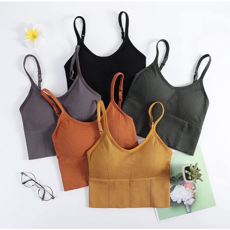 Bralette / Bra Sport / Kemben / BH Olahraga Wanita Tanpa Kawat