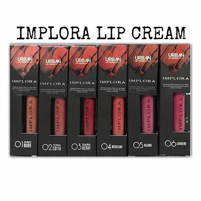 ok_ngeng (ORI) IMPLORA Lip Cream || Lipstik Cair Matte Tahan Lama (Bisa COD)