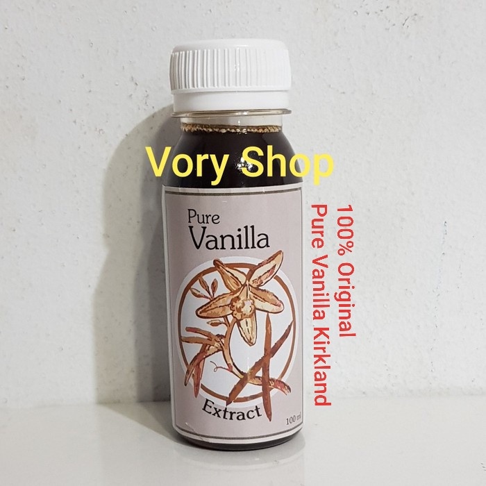 

Kirkland Pure vanilla extract vanila cair asli 100ml