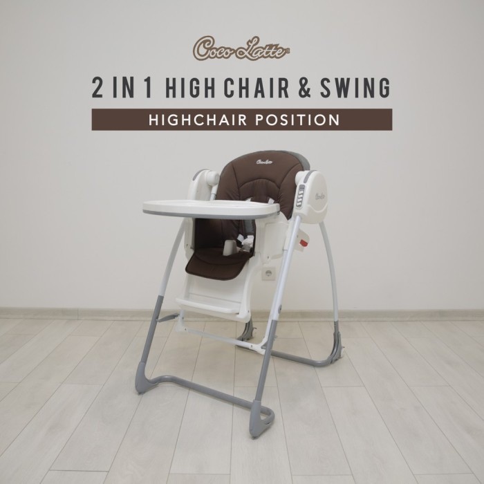 Cocolatte 2in1 High Chair &amp; Swing CL-GS70A