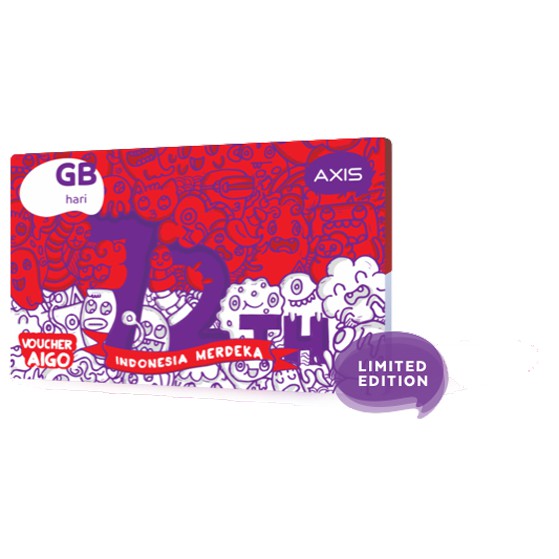 Voucher Axis AIGO OWSEM 16 GB (2 GB ALL + 6 GB 4G + 8 GB GAMES)