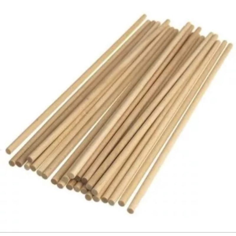 Kayu dowel-Kayu mecrame Diameter 2cm panjang 70cm