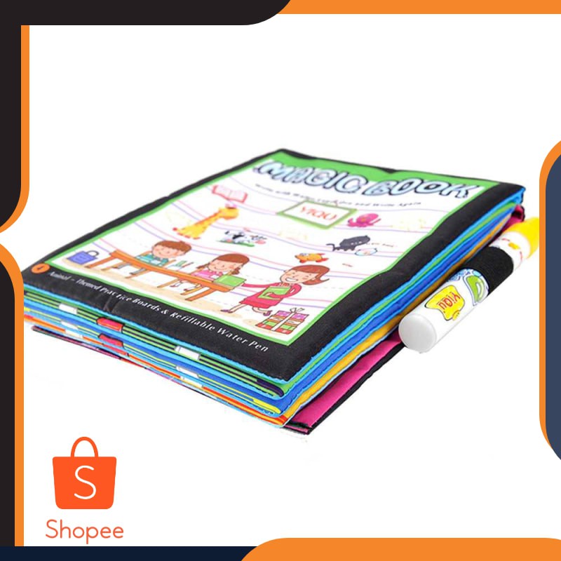 

[BAYAR DITEMPAT] COOLPLAY Buku Mewarnai Cat Air Anak Magic Water Book - YQ5906 Terpercaya