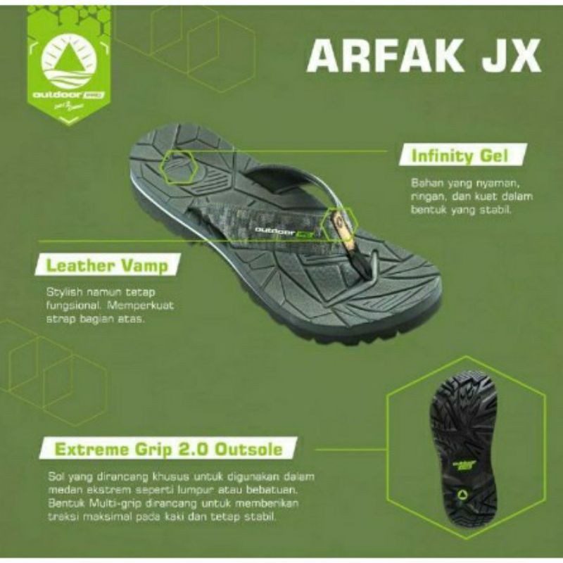 Sandal Gunung Japit Outdoor Pro ARFAX JX