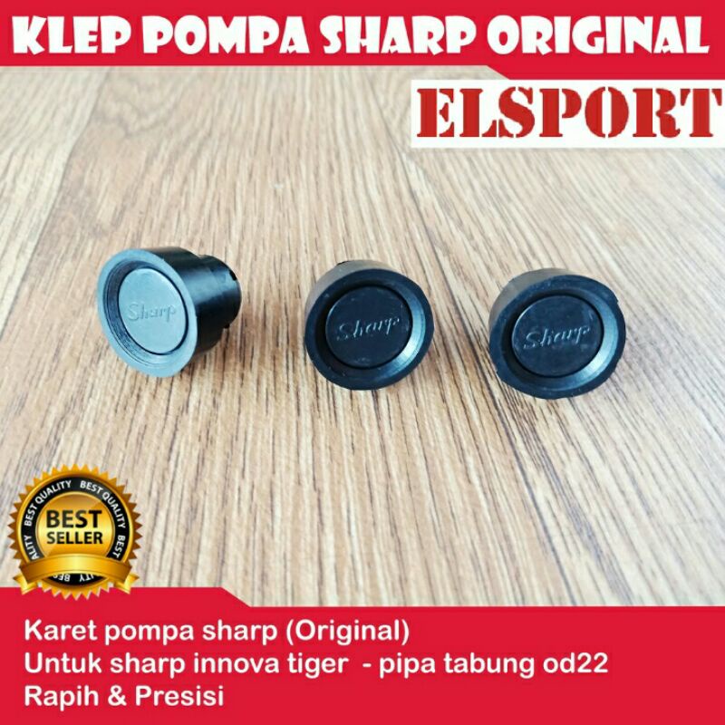 klep pompa sharp - karet pompa od22 - karet pompa - karet pompa sharp original -karet