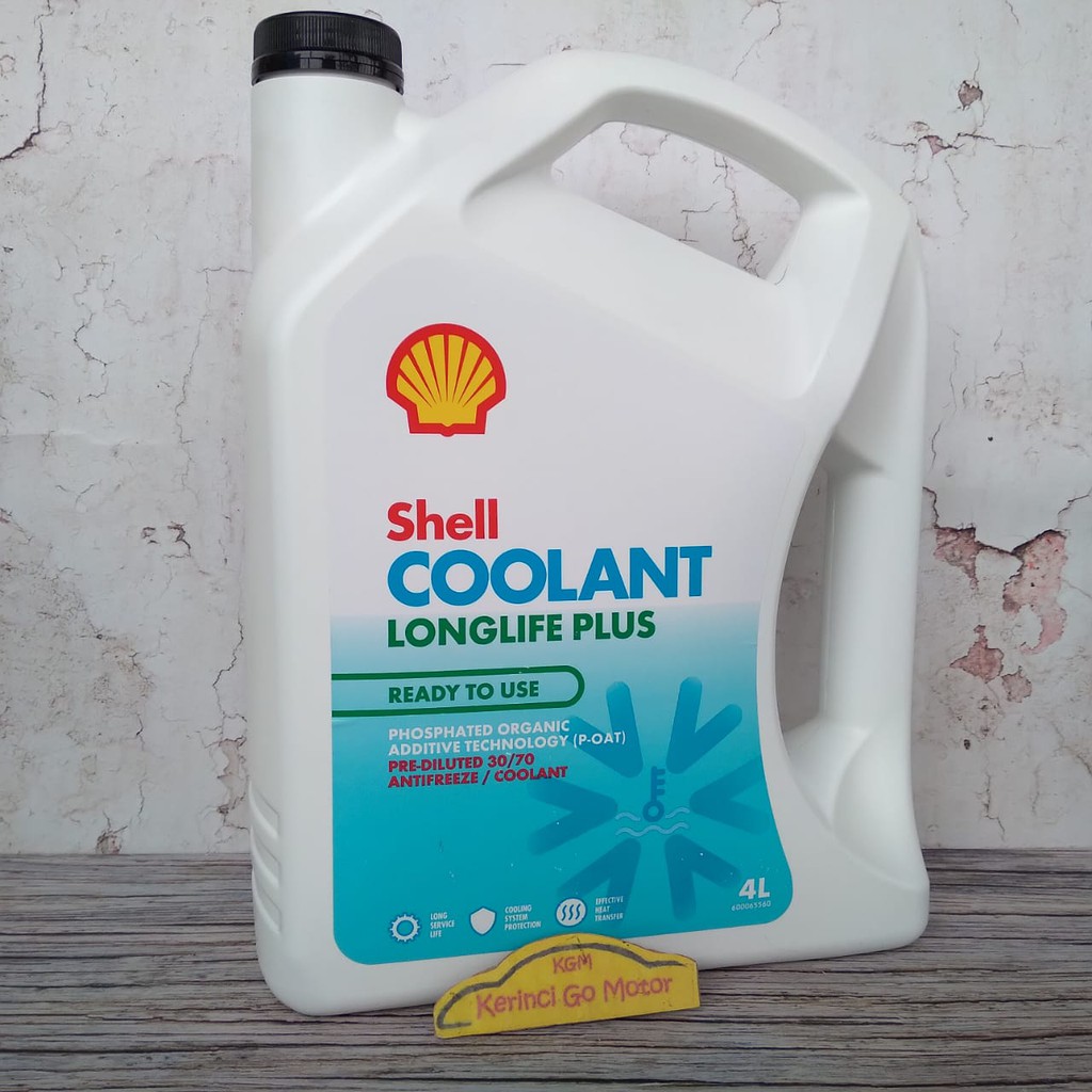 Coolant Long Life Plus Shell 4L - Air Radiator Shell Antifreeze 30/70