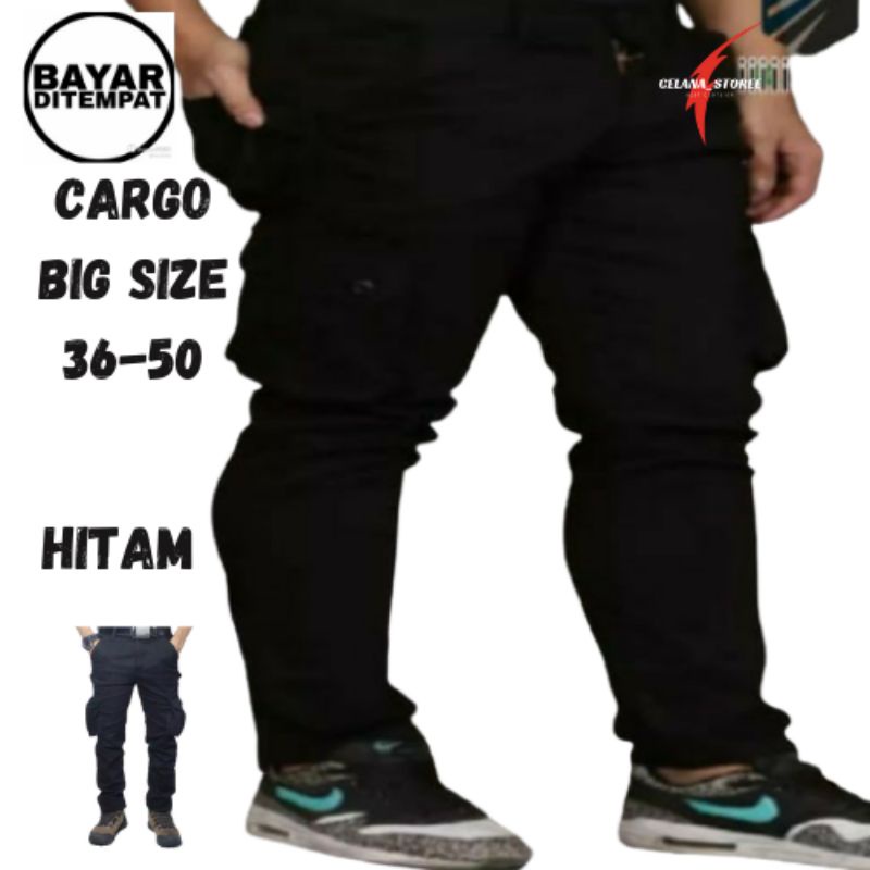 CELANA CARGO PANJANG PRIA BIG SIZE 35-50 / CELANA GUNUNG JUMBO / CELANA CARGO BIG SIZE / Celana Pria / Celana Cargo / celana jumbo