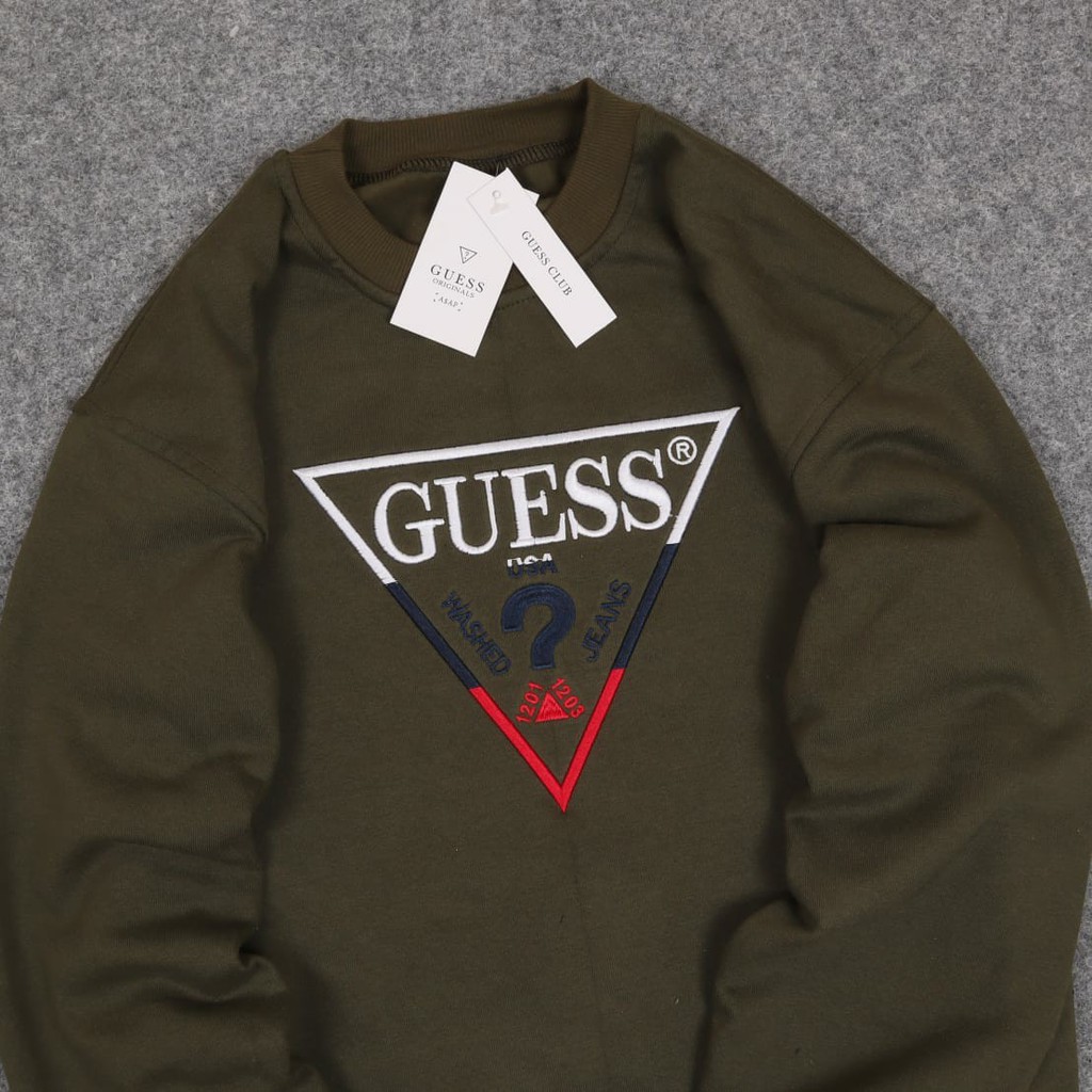 Jaket Sweater Crewneck GSS EMBROID – Edition Trendy Casual Unisex Good Brand Quality Stylish