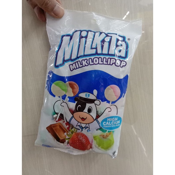 

Milkita Lollipop 172g milkita candy bag 120g.