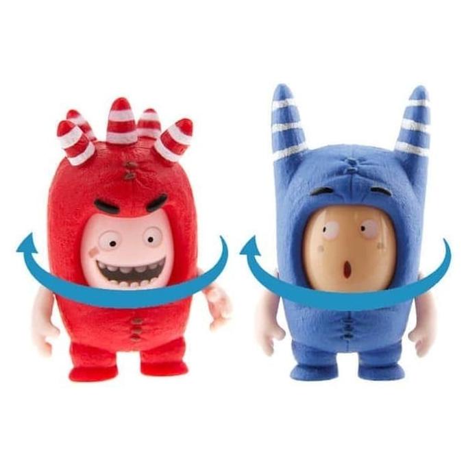 Termurah Oddbods Face Changer Figure Satuan Mainan Anak
