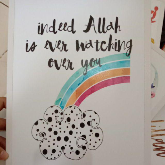 Paket Wall Decor Isi 6pcs