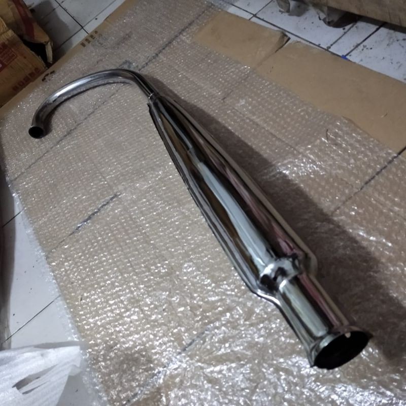 Knalpot cb 125 corbi ntd standart