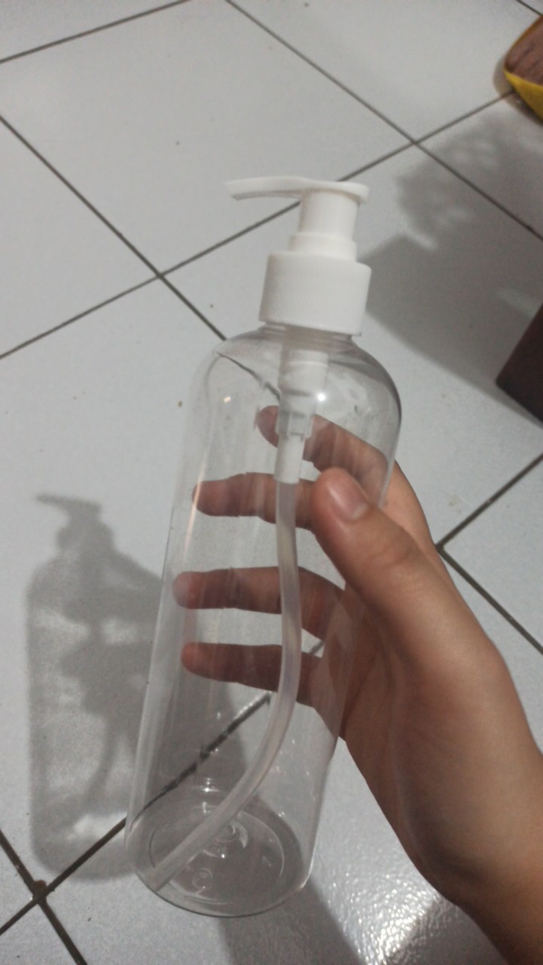 Botol Pump Sirup 500ml Tinggi Sirup Gula Aren Gel Sabun Hand Sanitizer