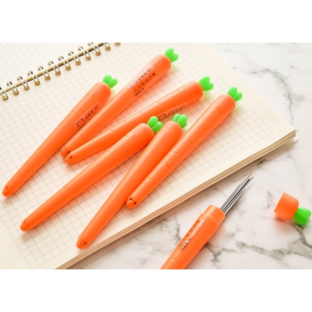 

ISI PENSIL CETEK MEKANIK / REFILL WORTEL / MECHANICAL CLUTCH PENCIL REFILL BENTUK SAYUR WORTEL CARROT VEGETABLE LUCU