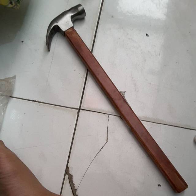 palu rewin palu kambing besi palu paku 25 mm palu pencabut paku hammer palu ketok besi gagang kayu