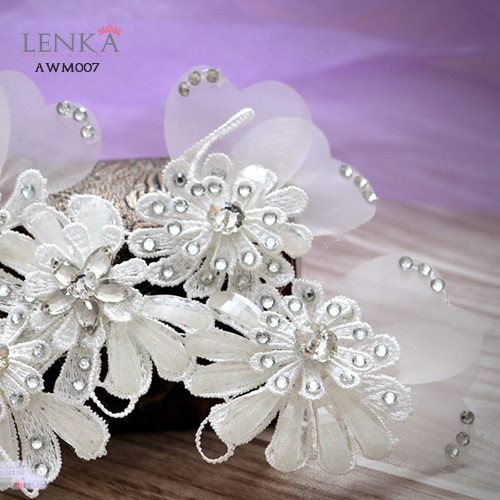 [SIAP KIRIM] WEDDING HEADPIECE AKSESORIS RAMBUT PENGANTIN WANITA AWM007