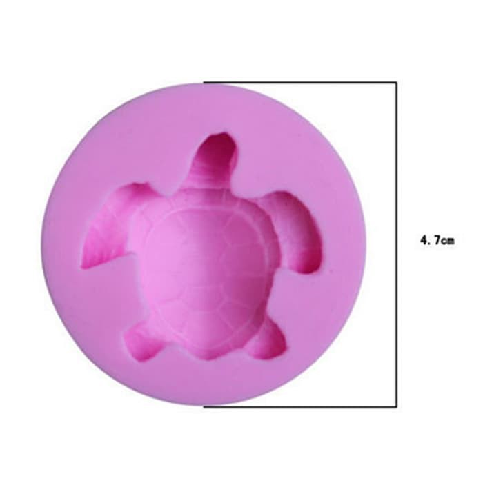 3D Silicon Mold Fondant Cake Decoration - Sea Turtle