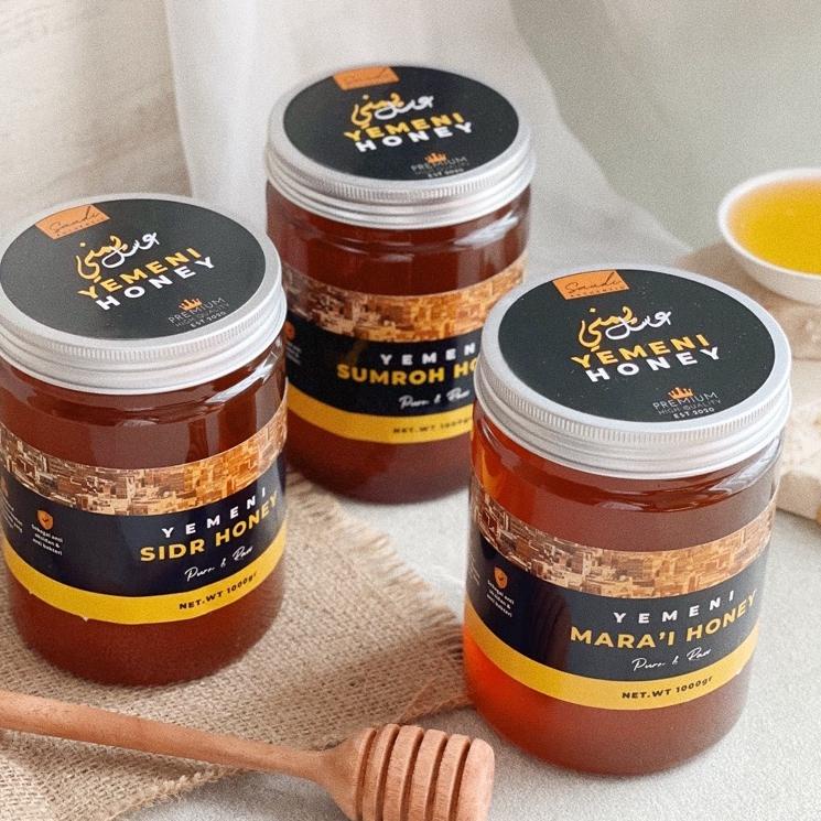 

KODES8e8D--1kg Madu Yaman Sidr Baghiyah | Madu Marai/Mara’i | Madu Sumroh/Sumra Premium High Quality Yemeni Honey