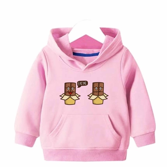 Hoodie Chocolatte Sweater Anak Fleece Pakaian Anak