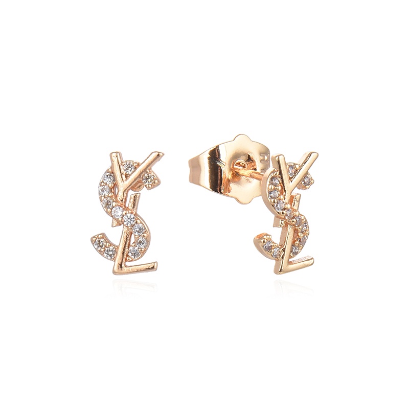 anting titanium wanita emas muda anti karat dewasa tusuk korea asli panjang dan luntur korea style selamanya dewasa 46e