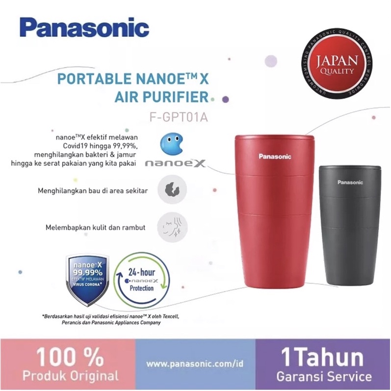 PANASONIC Air Purifier Portable preloved