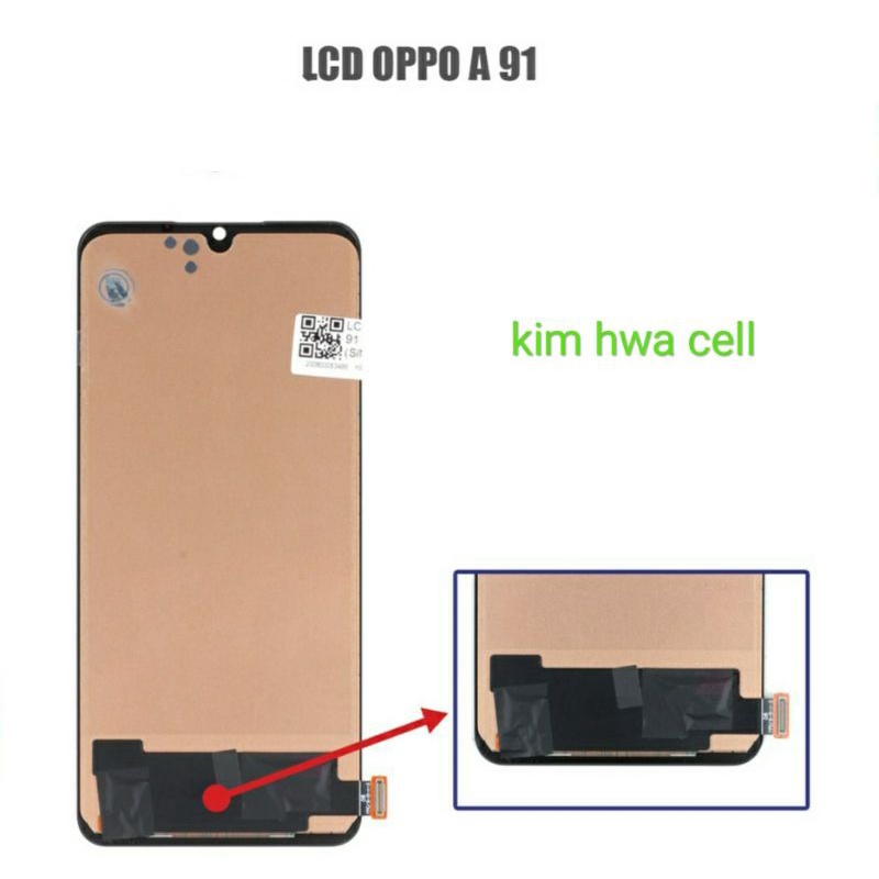 lcd oppo a91 ( incell )