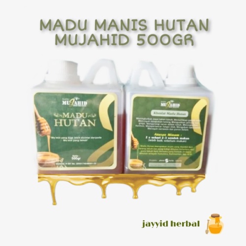 

Madu Hutan Mujahid 500gr Madu Mujahid 500gr Dijamin Original 100%