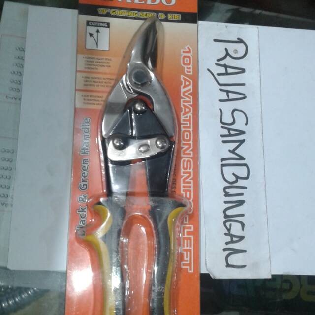 

GUNTING SENGA ALDO GTS 509 KIRI GUNTING BAJA RINGAN GUNTING HOLLO 10 INCH DISKON7 BEST PRODUK