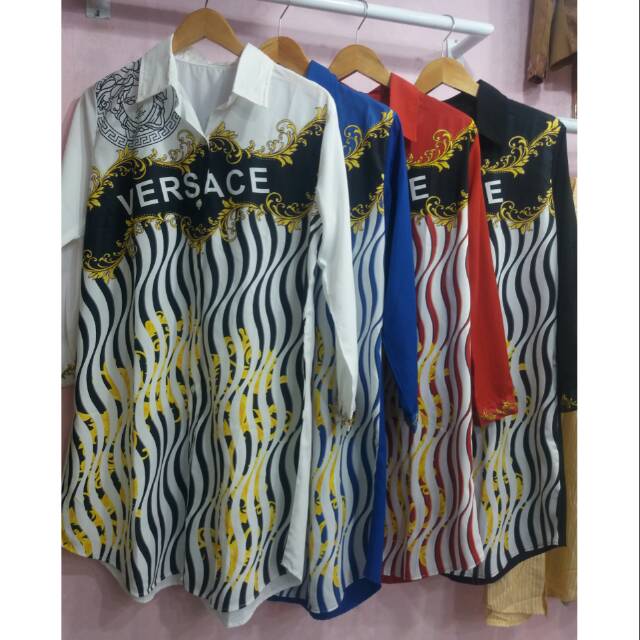 Kameja wanita/versace/kemeja murah