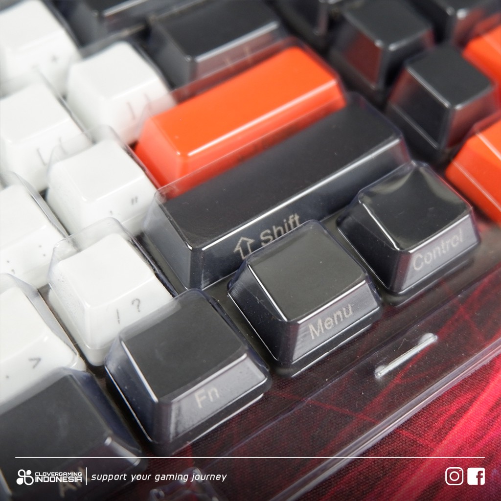 Keycaps CLV Mix Color Custom Laser Engraved Injection PBT Keyset 104