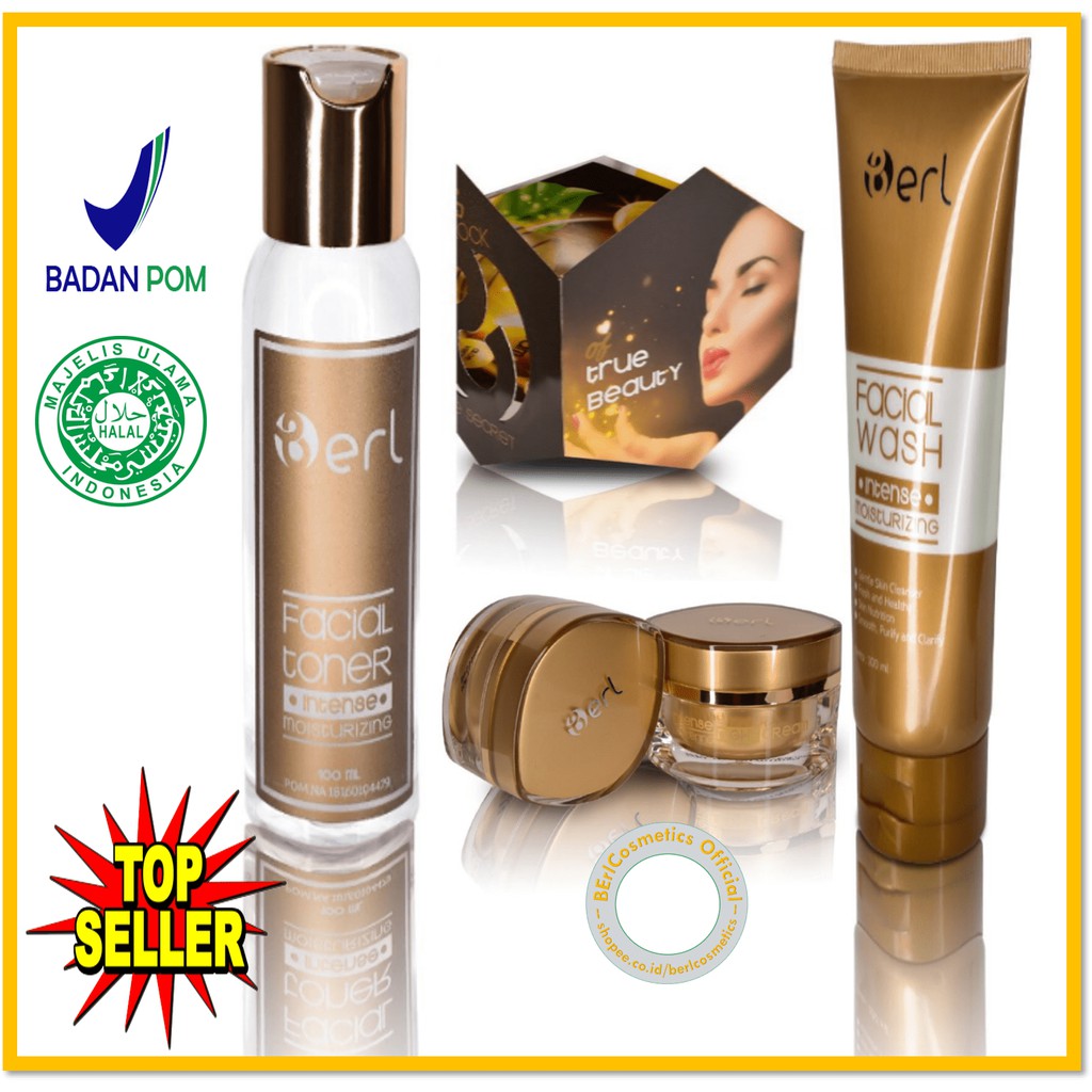 B ERL Lightening Series 500gr Kosmetik Cream Wajah B 