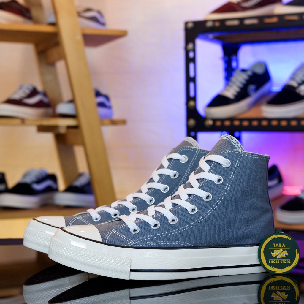 (Bisa COD) Sepatu Sneakers 70s Grey High Pria Wanita