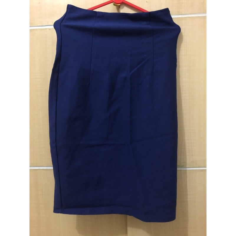 Blue Midi Skirt Preloved