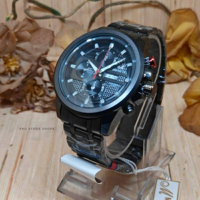 JAM TANGAN PRIA MIRETE 8879 WATER RESISTANT TERMURAH JAM TANGAN IMPORT PRIA TERBARU jam tangan cowok mirete