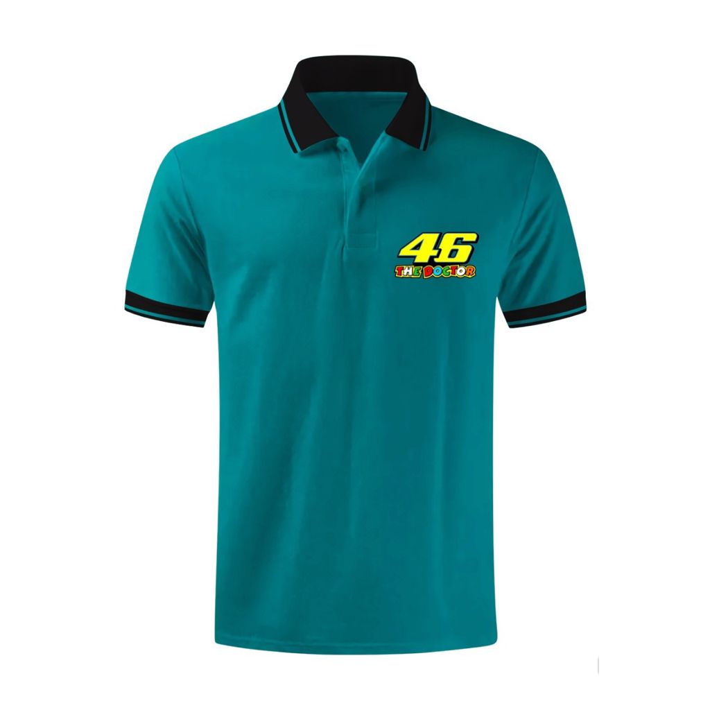 Noveli wear - Kaos kerah pria | kaos polo shirt kerah kombinasi | kaos polo distro logo R46