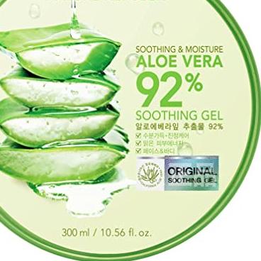 NEW ARRIVAL  10.10 [COD] NATURE REPUBLIC Aloe Vera 92% Soothing Gel - 300ml [KODE 5]