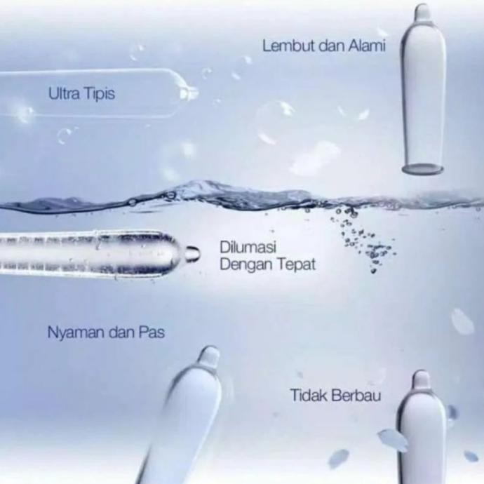 ORI KONDOM DUREX INVISIBLE CONDOM EXTRA THIN !!!