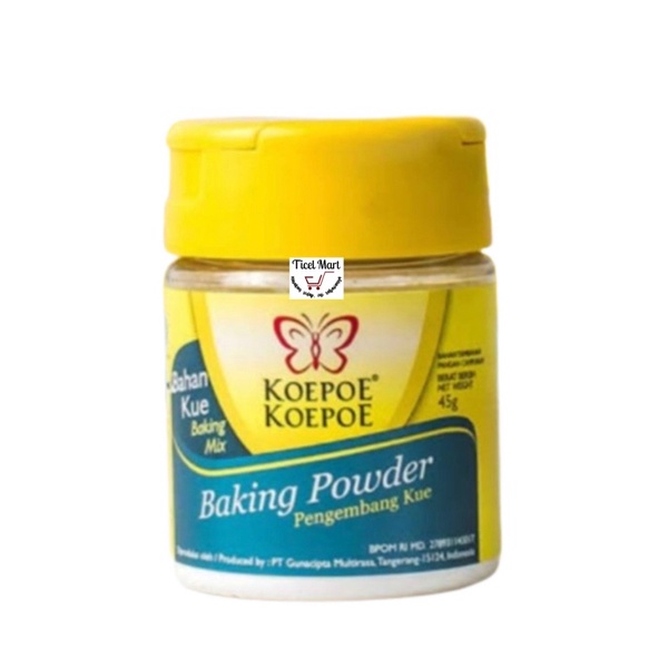 

Baking Powder Koepoe Koepoe 45gr | Penstabil roti kue