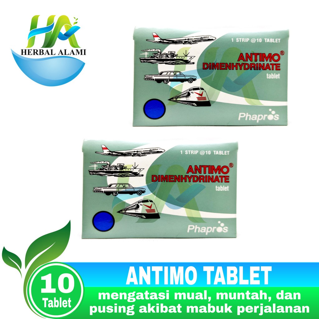 Antimo Tablet - isi 10 Tablet