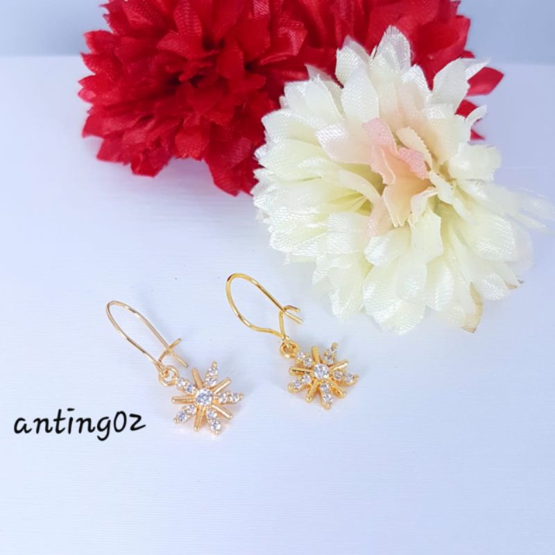 Anting titanium import kode 09,awet,tahan lama