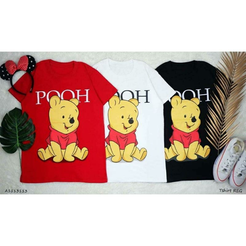 Kaos Dewasa Pooh Allsize