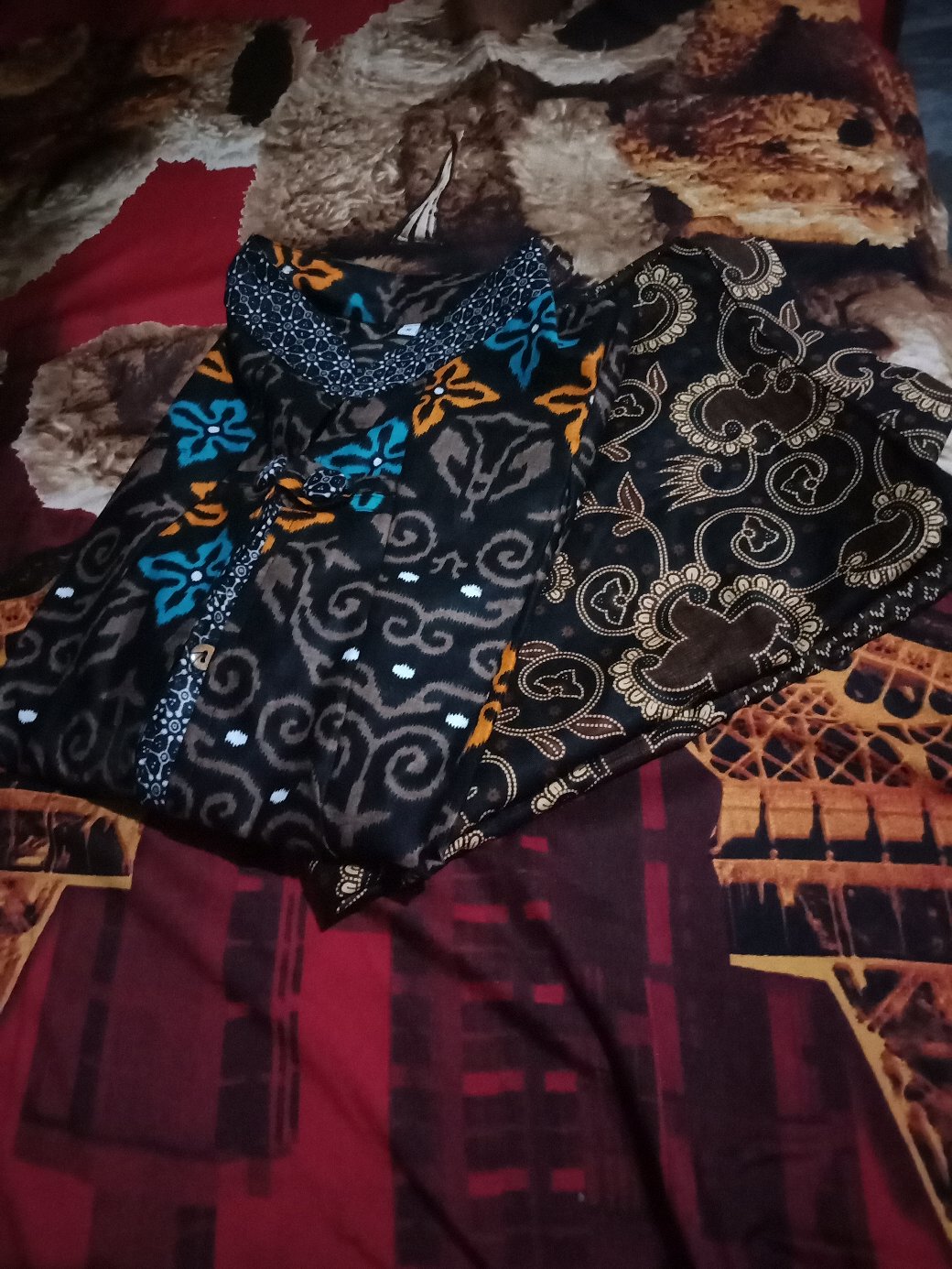 Atasan Batik Dolby Dolbi Dobby Doby Tenun Sutra Tulis Halus Katun Atbm Baron ,sarombit Atasan