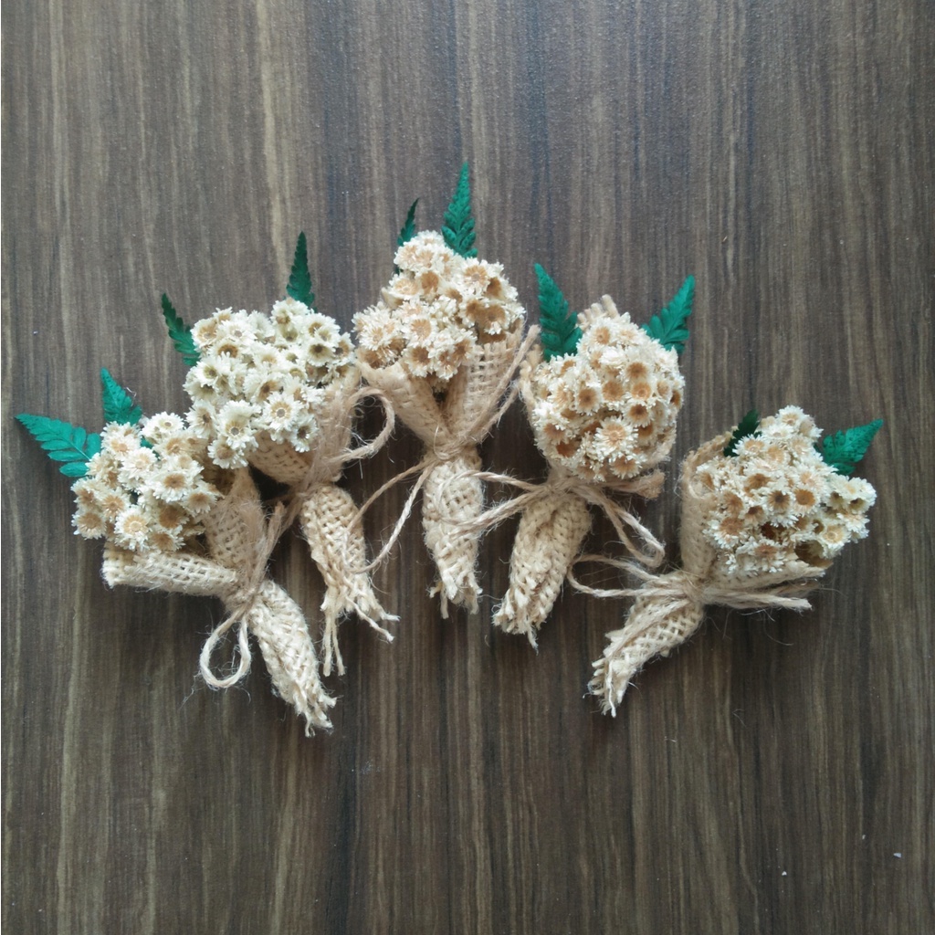 Bucket Bunga Mini Edelweis