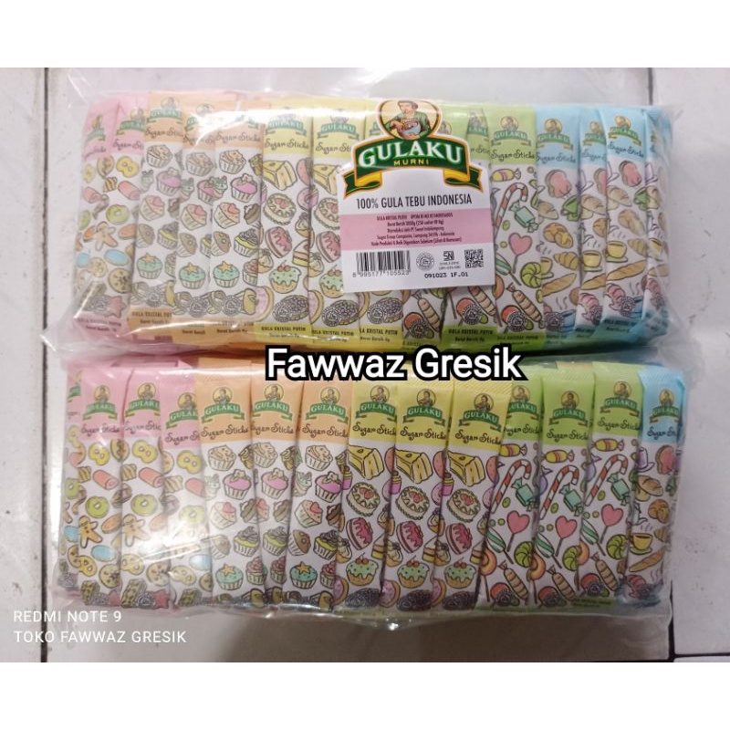 Gulaku Stick 125sachet @8gram / GULAKU Sachet 125Pcs @8gr