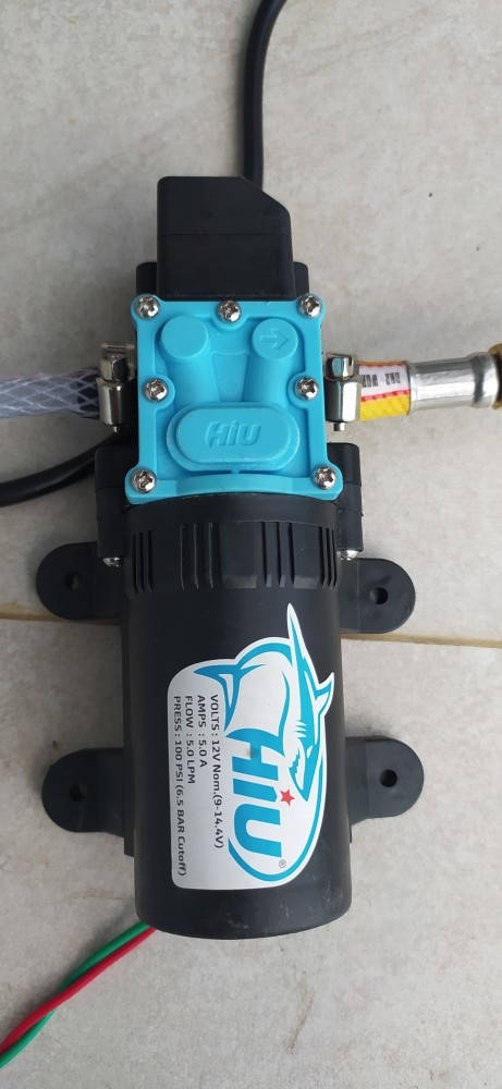 Paket Lengkap Tanpa Selang Dinamo Hiu Alat Cuci Motor Ac Mobil Pompa Air Steam 12v Dc Tekanan Tinggi