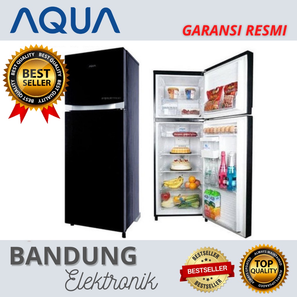 Kulkas AQUA AQR D275R ,kulkas 2 pintu