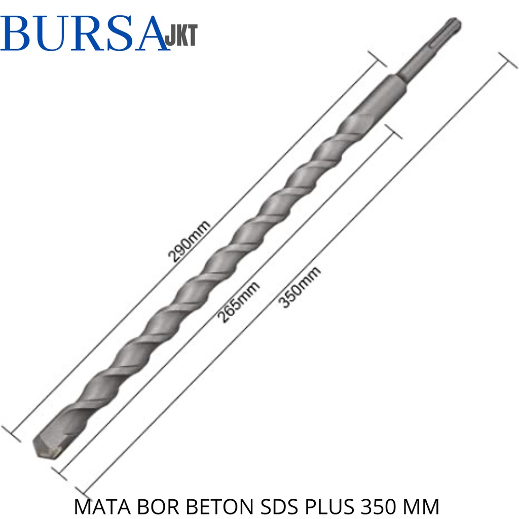 MATA BOR BOBOK TEMBOK BETON SDS PLUS 12X350 MM