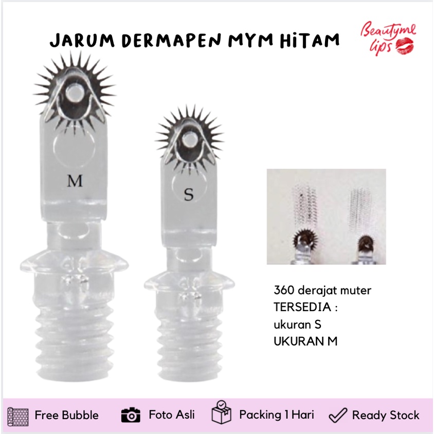 Jarum Spin Roller Sulam Alis / Misty Shading Manual / Roller Needle Disposable Roller / Jarum roller